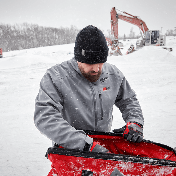 M12&trade; Heated TOUGHSHELL&trade; Jacket Grey, , hi-res