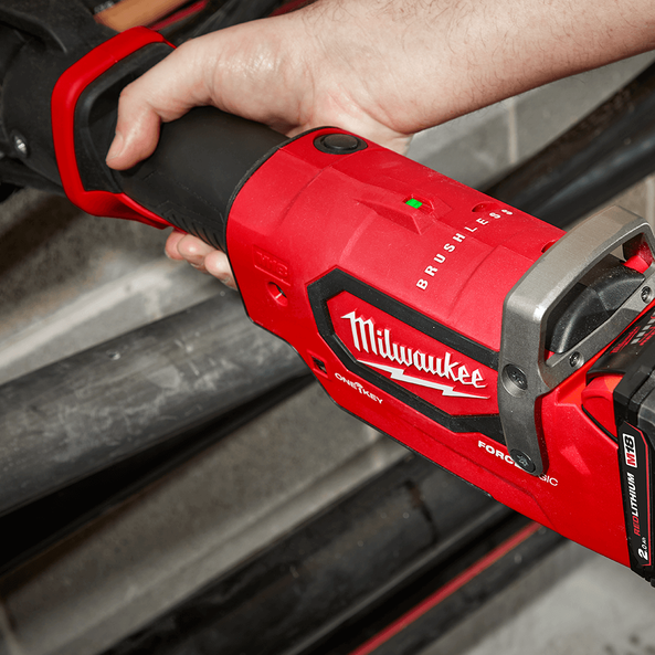 M18™ FORCE LOGIC™ 137kN Inline Utility Crimper (Tool Only), , hi-res