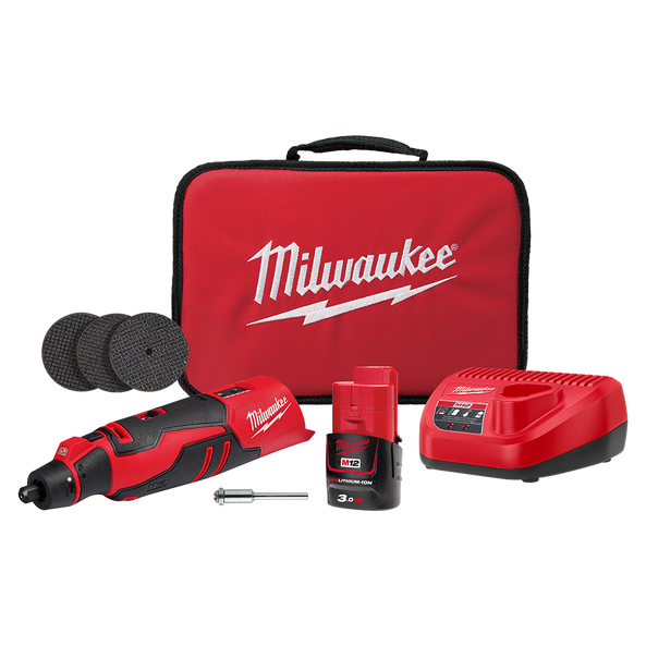 M12™ Brushless Rotary Tool Kit, , hi-res