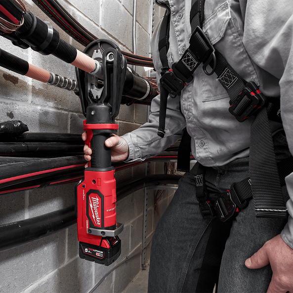 M18™ FORCE LOGIC™ 137kN Inline Utility Crimper (Tool Only), , hi-res