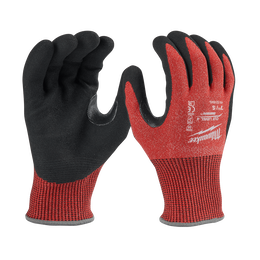 Cut 4(D) Nitrile Dipped Gloves