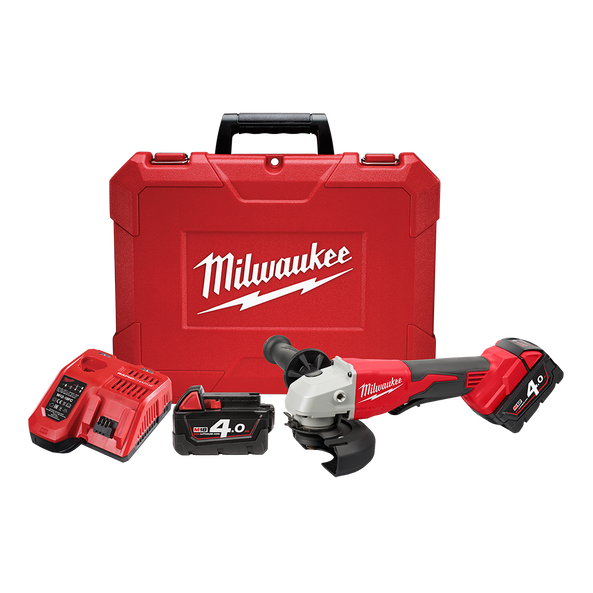 M18&trade; Brushless 125mm (5") Angle Grinder with Deadman Paddle Switch Kit, , hi-res