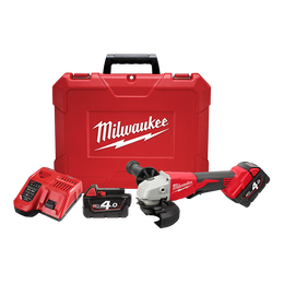 M18™ Brushless 125mm (5") Angle Grinder with Deadman Paddle Switch Kit