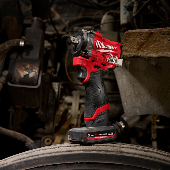 Milwaukee M12 FUEL Stubby 1/2" Impact Wrench With Pin Detent (Bare Tool) - 2563P-20