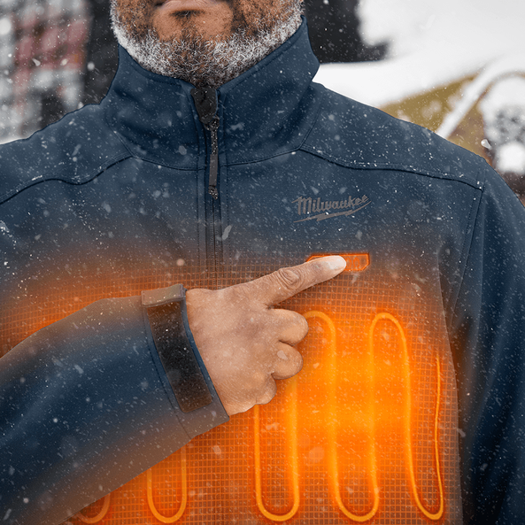 M12&trade; Heated TOUGHSHELL&trade; Jacket Blue, , hi-res