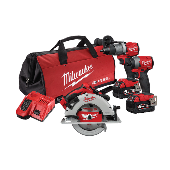 M18 FUEL™ 3 PIECE POWER PACK 3J2, , hi-res