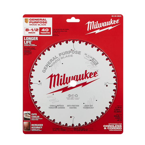 Milwaukee 210mm (8-1/4