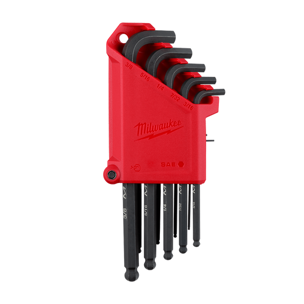 13PC SAE L-Style with Ball End Hex Key Set, , hi-res