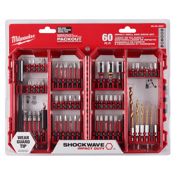 SHOCKWAVE™ Impact Driver Bit 60PC Set, , hi-res