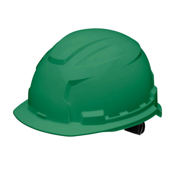 BOLT 100 Green Unvented Hard Hat, Green, hi-res