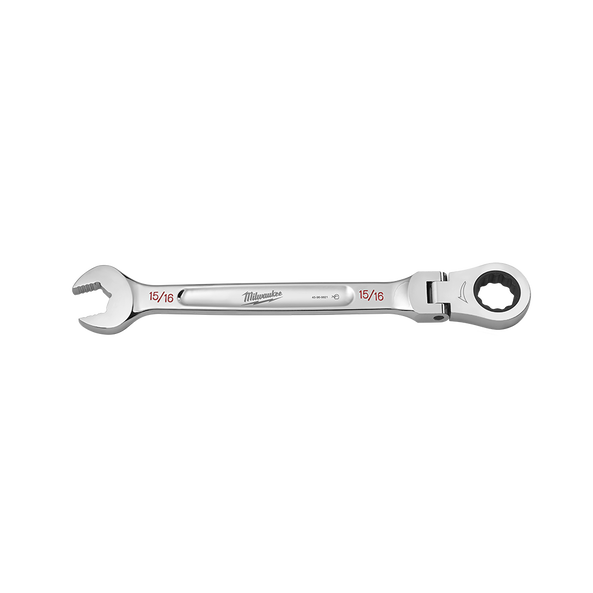15/16''  SAE Flex Head Ratcheting Combination Wrench, , hi-res