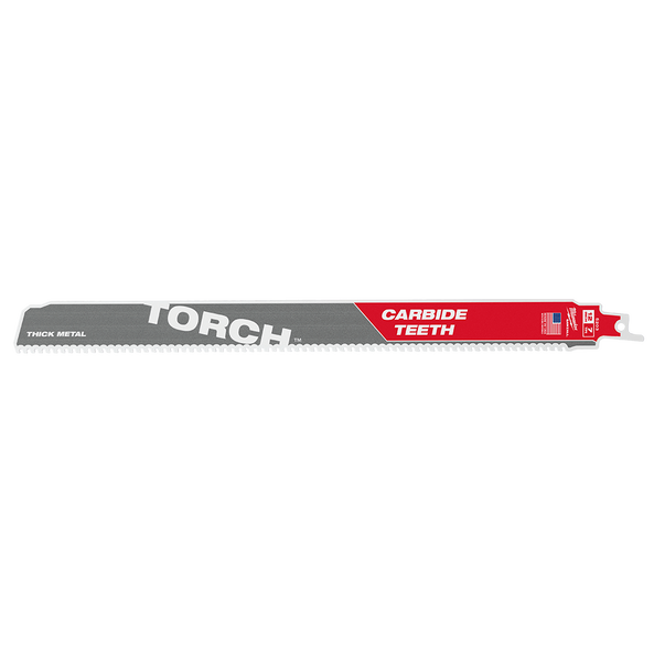SAWZALL™ The TORCH™ with Carbide Teeth 300mm 12" 7TPI Blade 1 Pack, , hi-res