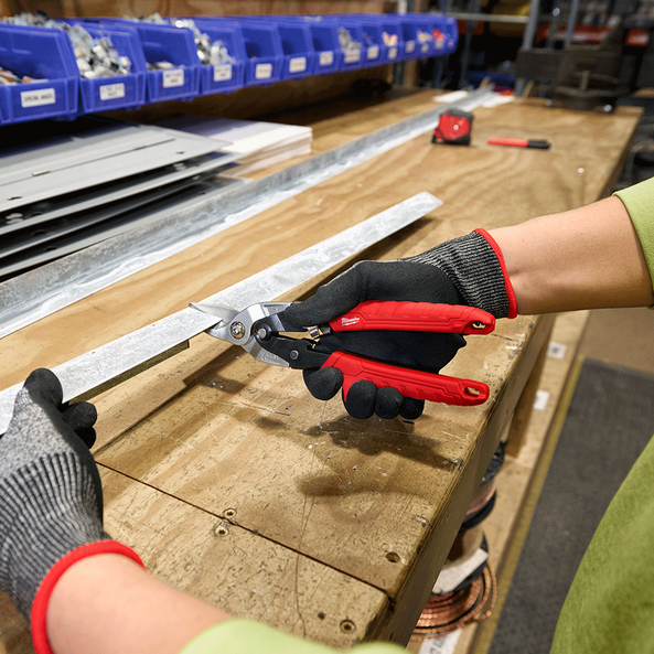 Left Cutting Aviation Snips, , hi-res