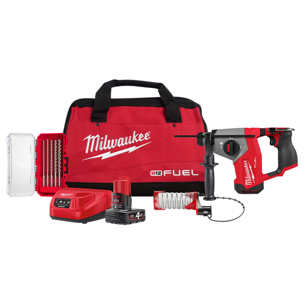 M12 FUEL™ 16mm SDS Plus Rotary Hammer w/ Accessories Kit, , hi-res
