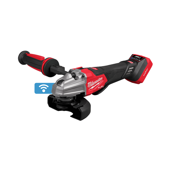 M18 FUEL™ ONE-KEY™ 125mm (5") Dual-Trigger Braking Angle Grinder with Deadman Paddle Switch (Tool Only), , hi-res