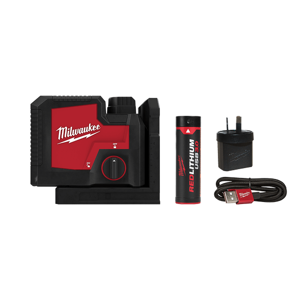 REDLITHIUM™ USB Rechargeable 3 Point Laser Kit, , hi-res