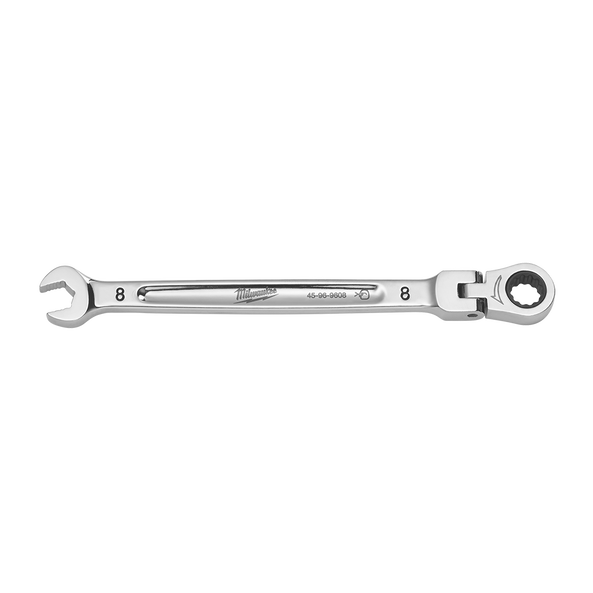 8mm Metric Flex Head Ratcheting Combination Wrench, , hi-res