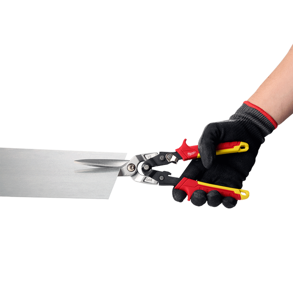 Straight Cutting Offset Aviation Snips, , hi-res