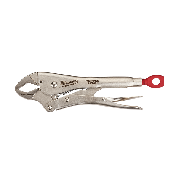 254mm (10") Torque Lock™ Maxbite™ Curved Jaw Locking Pliers w/ Durable Grip