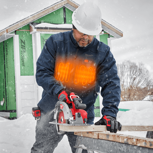 M12&trade; Heated TOUGHSHELL&trade; Jacket Blue, , hi-res