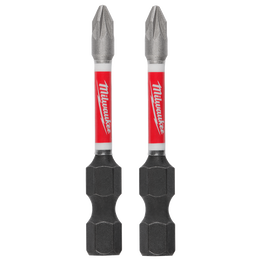 SHOCKWAVE&trade; Power Bit Pozidriv #1 50mm (2") 2PK