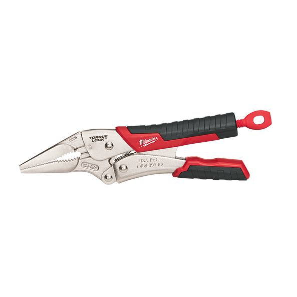 228mm (9") Torque Lock™ Long Nose Locking Pliers with Durable Grip