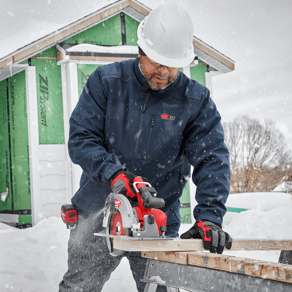 M12&trade; Heated TOUGHSHELL&trade; Jacket Blue, , hi-res