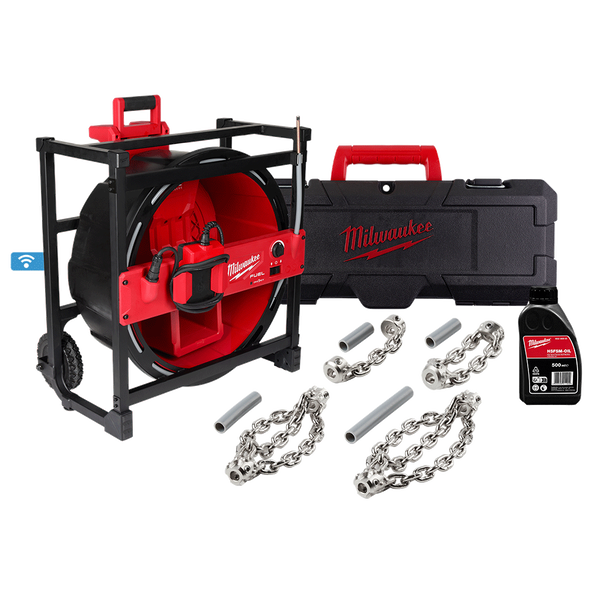 M18 FUEL&trade; HIGH SPEED CHAIN SNAKE w/ONE-KEY&trade; (Tool Only), , hi-res