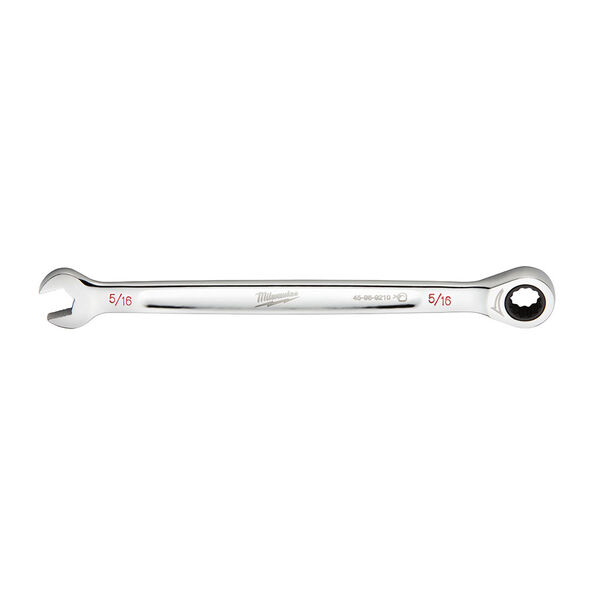 5/16" SAE Ratcheting Combination Wrench, , hi-res