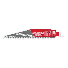 SAWZALL&trade; The WRECKER&trade; with Carbide Teeth Demolition 150mm 6" 6TPI Blade 1 Pack