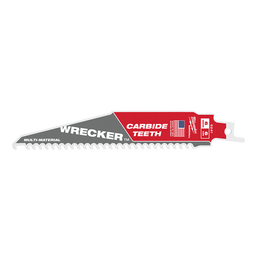 SAWZALL™ The WRECKER™ with Carbide Teeth Demolition 150mm 6" 6TPI Blade 1 Pack