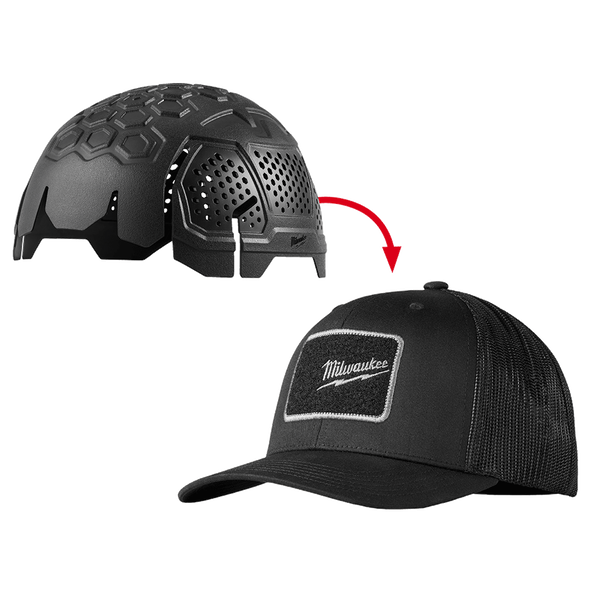 Bump Cap 1 Pack - Mesh Black, , hi-res