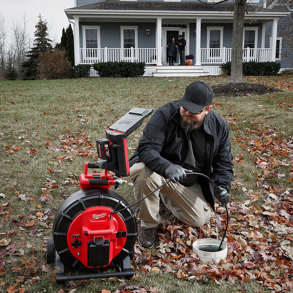 M18™ 60m (200') Mid-Stiff Pipeline Inspection Reel (Tool Only), , hi-res