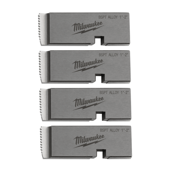 1"-2" ALLOY BSPT Universal Pipe Threading Die Set, , hi-res