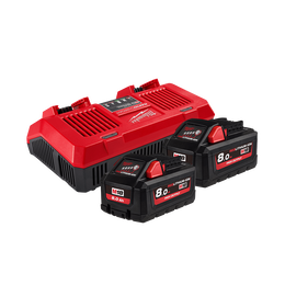 M18™ REDLITHIUM™-ION HIGH OUTPUT™ 8.0Ah Dual Bay Starter Pack