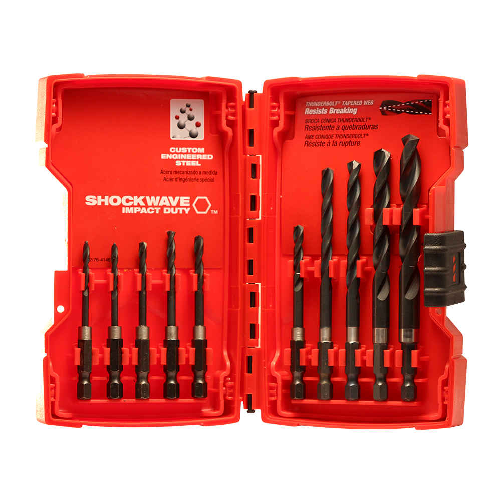 Hex Drive Drill Bit Set 10Pc 48894445 