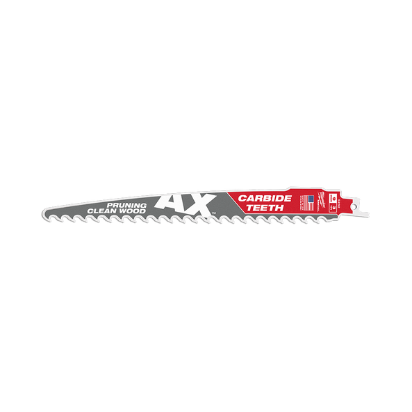 SAWZALL™ The AX™ with Carbide Teeth Pruning 225mm 9" 3TPI Blade 1 Pack, , hi-res