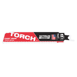 SAWZALL&trade; The TORCH&trade; with NITRUS CARBIDE&trade; Teeth 150mm 6" 8TPI Blade 1 Pack