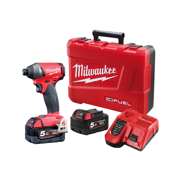 M18 FUEL&trade; 1/4" Hex Impact Driver Kit