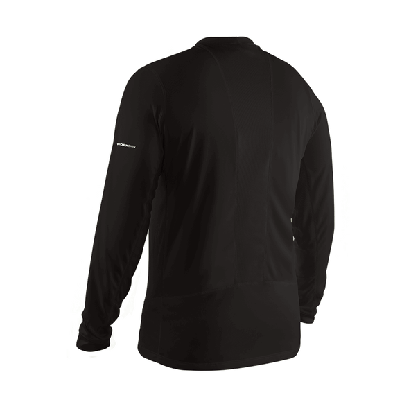 WORKSKIN Light Shirt Long Sleeve Black - S, Black, hi-res