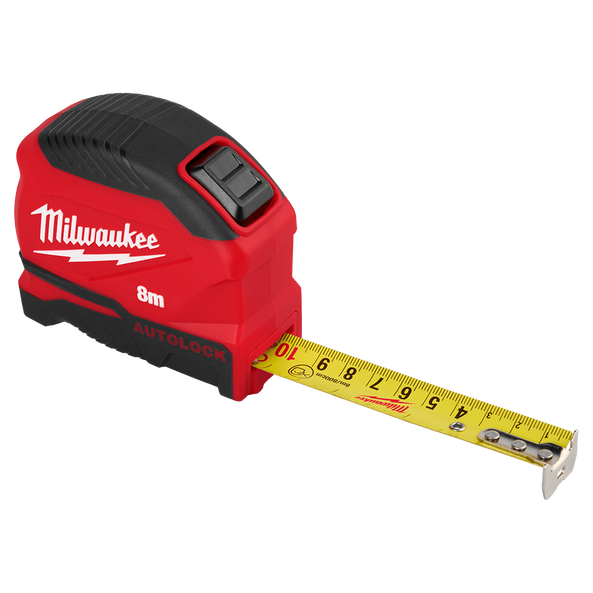 8M AUTO-LOCK Tape Measure, , hi-res