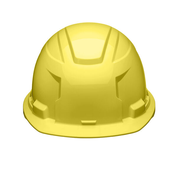 BOLT 100 Yellow Unvented Hard Hat, Yellow, hi-res