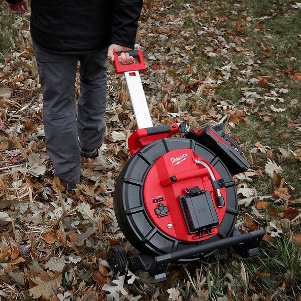 M18™ 60m (200') Mid-Stiff Pipeline Inspection Reel (Tool Only), , hi-res