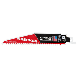 SAWZALL™ The WRECKER™ with NITRUS CARBIDE™ Teeth Demolition 150mm 6" 6TPI Blade 1 Pack
