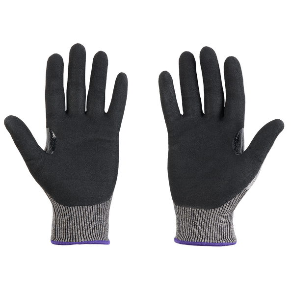 12 Pk Cut F(7) High Dexterity Nitrile Dipped Gloves, , hi-res