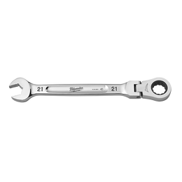 21mm Metric Flex Head Ratcheting Combination Wrench