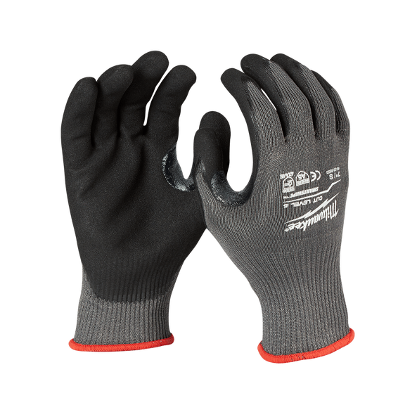 12 Pk Cut 5(E) Nitrile Dipped Gloves, , hi-res