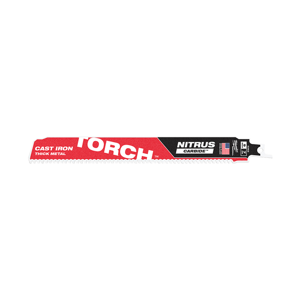 SAWZALL™ The TORCH™ with Nitrus Carbide Teeth 230mm 9" 7TPI Blade 1 Pack, , hi-res