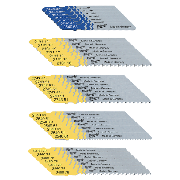 Jigsaw Blade Set 35-Piece Variety Pack, , hi-res