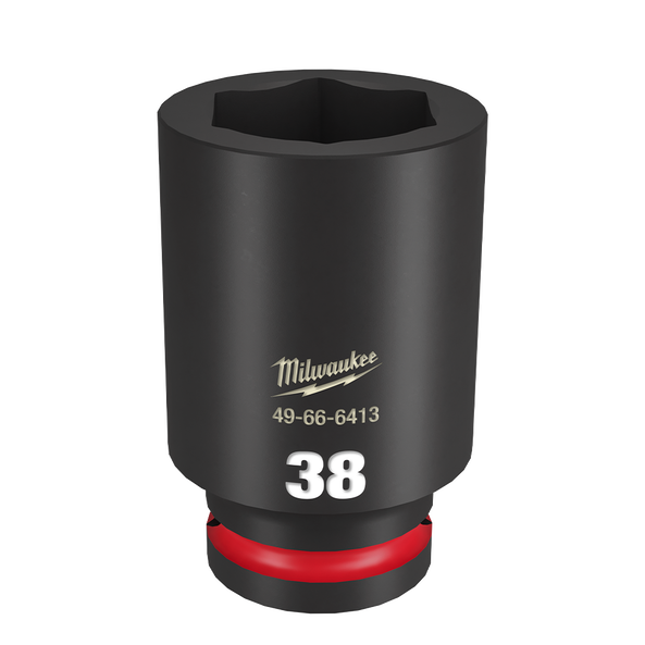 SHOCKWAVE&trade; 3/4" Drive 38mm Deep 6 Point Impact Socket, , hi-res